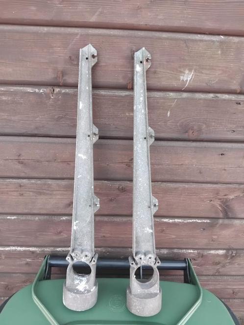 Te koop: prikkeldraadhouder 3 draads rechts, Tuin en Terras, Tuinhekken en Hekwerk, Gebruikt, Gaashekwerk, Aluminium, Ophalen