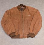 Vintage Redskins Varsity Jacket Leren College Bomberjack XL, Kleding | Heren, Verzenden, Maat 56/58 (XL), Gedragen, Rood