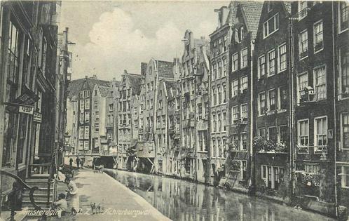 (388-149-037) Amsterdam OZ Achterburgwal, Verzamelen, Ansichtkaarten | Nederland, Noord-Holland, Ophalen of Verzenden