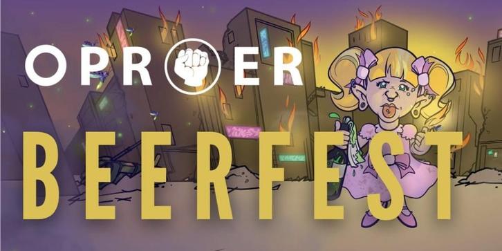 Oproer Beerfest (11 Oktober) entree + 2 munten en drankje, Tickets en Kaartjes, Overige Tickets en Kaartjes, Twee personen