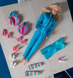Vintage Barbie Mattel 1985 aerobic, jumpsuit, jurk, pumps, Gebruikt, Ophalen of Verzenden, Barbie