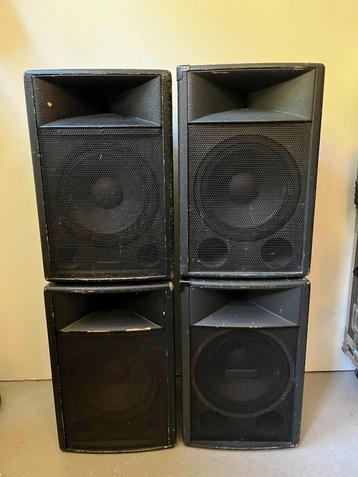 Set van 4 PA speakers Master Audio beschikbaar voor biedingen