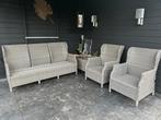 Tuinset Garden Collections Bank & 2 Stoelen, Tuin en Terras, Tuinsets en Loungesets, 5 zitplaatsen, Ophalen of Verzenden, Zo goed als nieuw