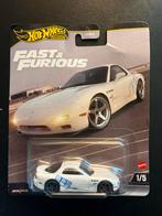 Hot Wheels Mazda RX-7 Fast & Furious, Hobby en Vrije tijd, Modelauto's | 1:18, Ophalen of Verzenden, Nieuw, Auto, Hot Wheels