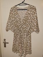 Nieuwe jumpsuit met tijgerprint - Maat L, Ophalen of Verzenden, Nieuw, Maat 42/44 (L), Beige
