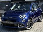 Fiat 500 X 1.5 Hybrid Cabrio Sport Aut ACC Lane Full Option, 1380 kg, Zwart, 4 cilinders, Blauw