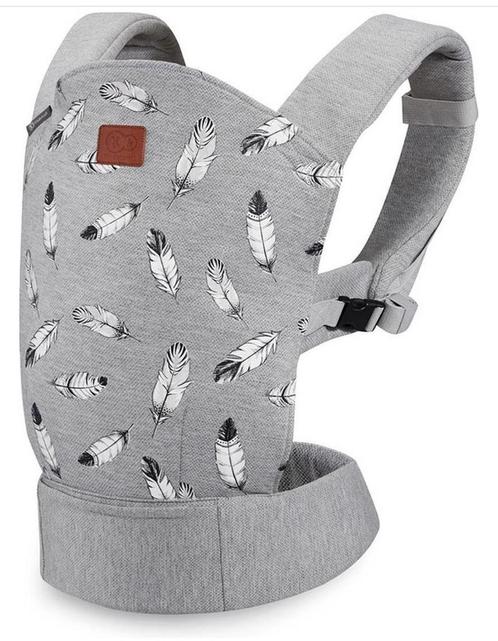 Kinderkraft draagzak met veertjes, Kinderen en Baby's, Babydragers en Draagdoeken, Zo goed als nieuw, Draagzak, Buik of Rug, Overige merken