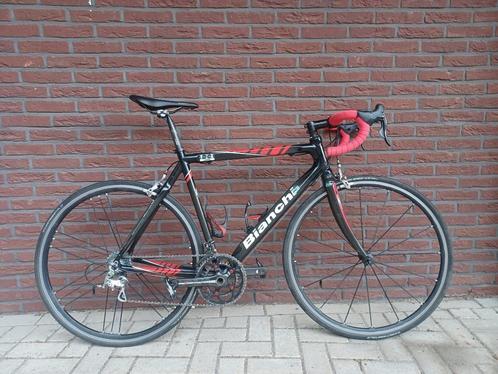 Bianchi carbon wielrenfiets maat 54, Fietsen en Brommers, Fietsen | Racefietsen, Gebruikt, Dames, Overige merken, Meer dan 20 versnellingen