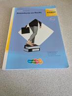 Procedures en Recht - werkboek van Balen e.a. zgan € 10, Ophalen of Verzenden, Gelezen, Overige niveaus