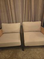 Japandi: 2 stoelen Moon met webbing, Huis en Inrichting, Banken | Sofa's en Chaises Longues, Ophalen, Tweepersoons, 75 tot 100 cm