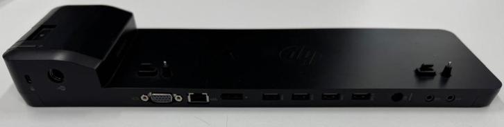 HP UltraSlim Docking Station (B9C87AA), Computers en Software, Dockingstations, Zo goed als nieuw, Docking station, Harde schijf