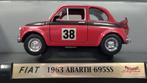 Fiat 695 Ss Abarth 1963 1:18 Yatming Road Signature Pol, Hobby en Vrije tijd, Modelauto's | 1:18, Verzenden, Zo goed als nieuw