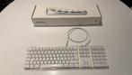 Apple Wired Keyboard A1048 (+ doos), Computers en Software, Toetsenborden, Gebruikt, Multimediatoetsen, Ophalen of Verzenden, Qwerty