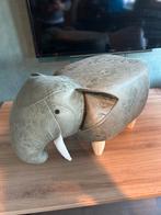Leuke olifant poef, Huis en Inrichting, Ophalen, 50 tot 75 cm, Zo goed als nieuw, 75 tot 100 cm