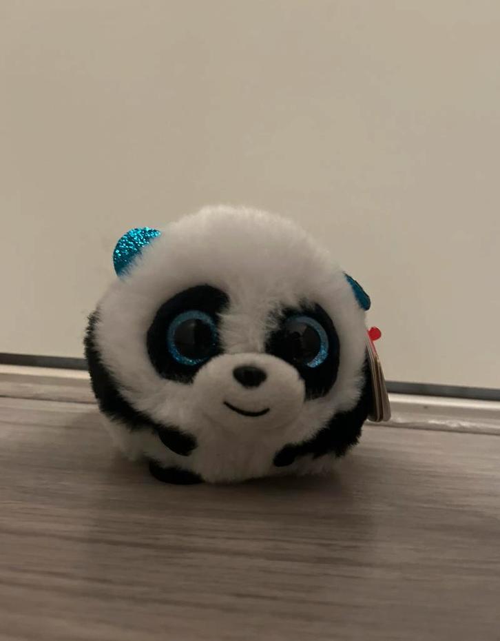Ty Beanie balls Panda knuffel, Kinderen en Baby's, Speelgoed | Knuffels en Pluche, Nieuw, Overige typen, Ophalen of Verzenden
