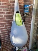 Elho pure raindrop 70L - Oker Regenton, Tuin en Terras, Regentonnen, Ophalen, Kunststof, Gebruikt, Met kraantje