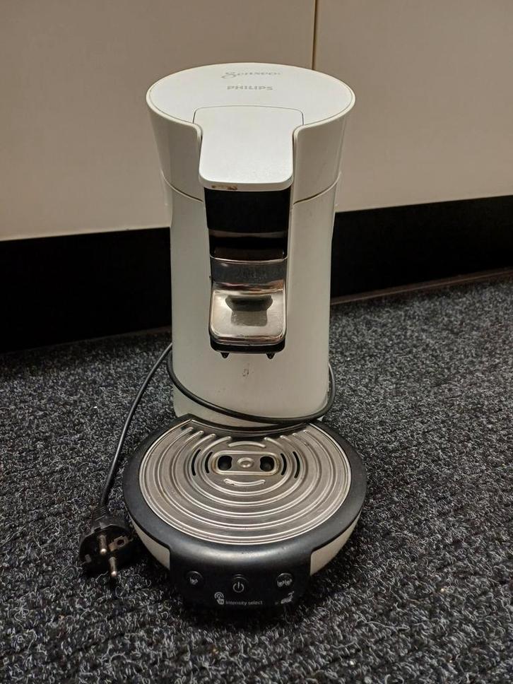 Senseo Koffiepadmachine - Wit, Witgoed en Apparatuur, Koffiezetapparaten, Gebruikt, Koffiepads en cups, Koffiemachine, 2 tot 4 kopjes