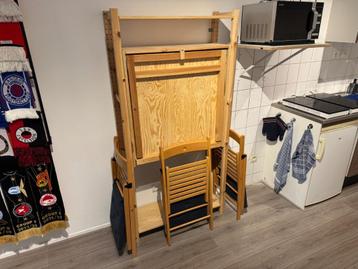Mooie Ikea IVAR uitklaptafel kast - afbeelding 1