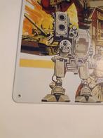 METAL GEAR MSX NES Konami Metalen Wandbord, Spelcomputers en Games, Avontuur en Actie, 1 speler, Nieuw, Ophalen of Verzenden