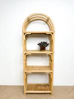 Vintage rotan bamboe boogkast kast, Ophalen of Verzenden, Zo goed als nieuw