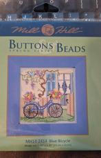 Mill Hill Borduurpakket - Fiets met Bloemen, Ophalen of Verzenden, Nieuw, Mill Hill