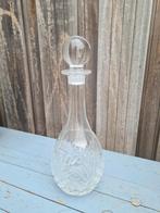Vintage geslepen karaf van glas 35 cm hoog, Ophalen