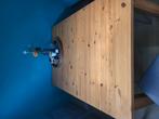 Uitschuifbare eettafel, Huis en Inrichting, Tafels | Eettafels, Ophalen, Gebruikt, 50 tot 100 cm, Vijf personen of meer