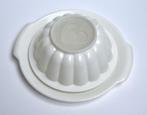 Tupperware puddingvorm met tulp hartje ster kerstboom, Ophalen of Verzenden, Zo goed als nieuw, Wit, Schaal