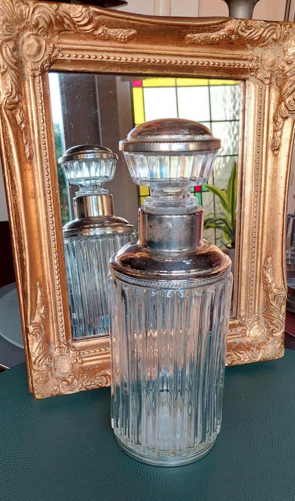 Vintage Italiaanse Kristallen karaf, Antiek en Kunst, Antiek | Glas en Kristal, Ophalen of Verzenden