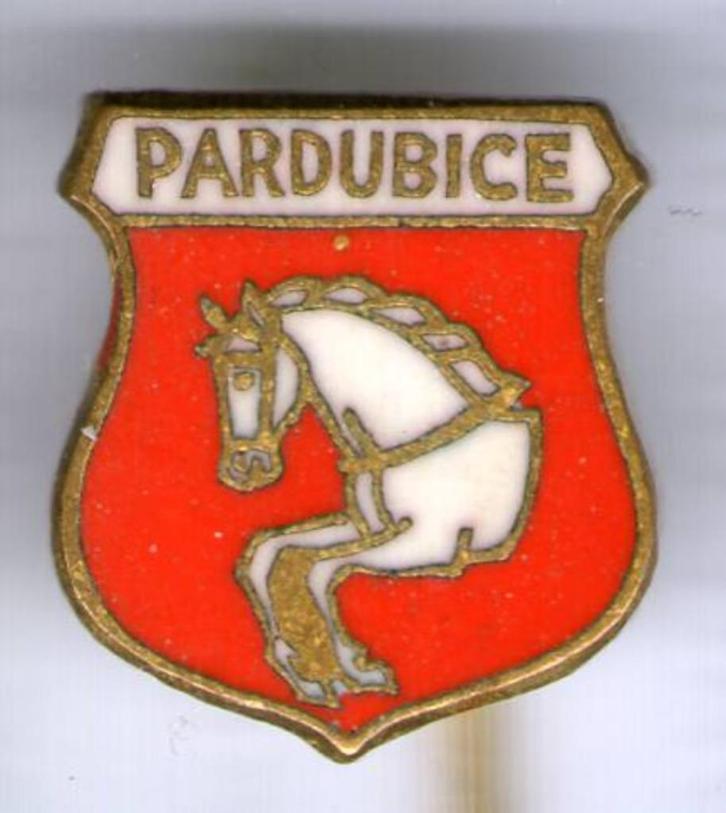 Pardubice email op koper paarden speldje ( N_104 ), Verzamelen, Speldjes, Pins en Buttons, Nieuw, Speldje of Pin, Dier of Natuur