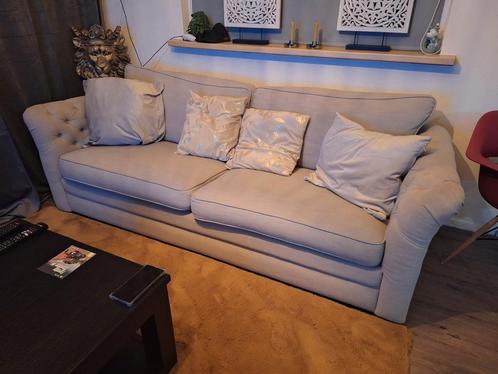 juwel bank 3.5 zits taupe kleur, Huis en Inrichting, Banken | Bankstellen, Gebruikt, Ophalen