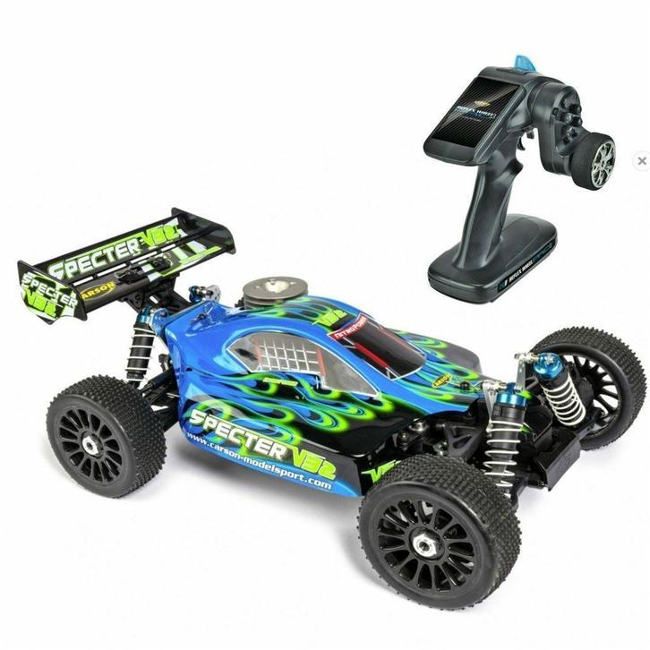 RC auto nitro carson buggy 204034 1/8 CY Specter 3.0 V32 2.4, Hobby en Vrije tijd, Modelbouw | Radiografisch | Auto's, Nieuw, Auto offroad