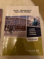 Reader Management & Organisatie - Haagse Hogeschool, Boeken, Ophalen of Verzenden, Gelezen, Management