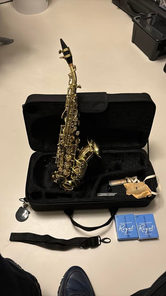 Sopraansaxofoon Levante LV ss 4105, Muziek en Instrumenten, Ophalen, Zo goed als nieuw, Sopraan