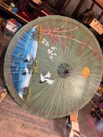 Bamboe parasol Chiang Mai 2,5 meter doorsnede, Ophalen, Zo goed als nieuw