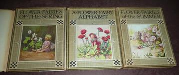 3 x A FLOWER-FAIRY – CICELY MARY BARKER (ca. 1940 H.C. +SO). beschikbaar voor biedingen
