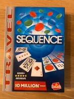 Sequence Bordspel travel editie - Strategisch spel, Een of twee spelers, Ophalen of Verzenden, Zo goed als nieuw, Reisspel