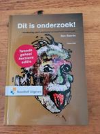 B. Baarda - Dit is onderzoek!, Boeken, Economie, Management en Marketing, B. Baarda, Ophalen of Verzenden, Zo goed als nieuw