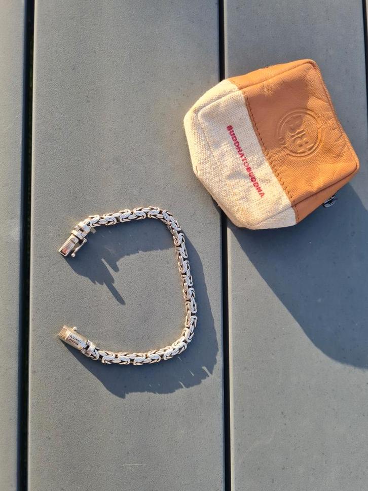 Armband buddha to buddha- Special xs (22 cm), Sieraden, Tassen en Uiterlijk, Armbanden, Zo goed als nieuw, Zilver, Zilver, Ophalen of Verzenden