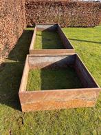 Cortenstaal plantenbakken, Ophalen, Gebruikt, 100 cm of meer, Metaal