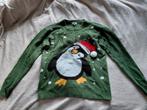 Up2Fashion Kerst Trui Penguin maat M Groen., Kleding | Dames, Maat 38/40 (M), Up2Fashion, Ophalen of Verzenden, Gedragen