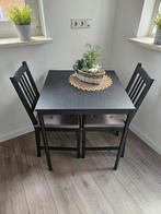 Tafel met 2 stoelen, Ophalen, Gebruikt, Minder dan 4 stoelen