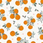 Kinderbehang Behang Vliesbehang Sinaasappels Lilipinso, Nieuw, Ophalen of Verzenden, Wanddecoratie, Lilipinso