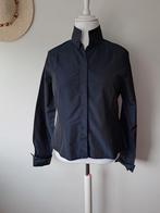 Purdey Taftblouse - Donkerblauw - Feestelijk, maat 44., Blauw, Maat 42/44 (L), Ophalen of Verzenden, Zo goed als nieuw