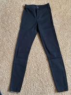 Bershka high waist broek/tregging zwart mt. 34, Zwart, Zo goed als nieuw, W27 (confectie 34) of kleiner, Bershka