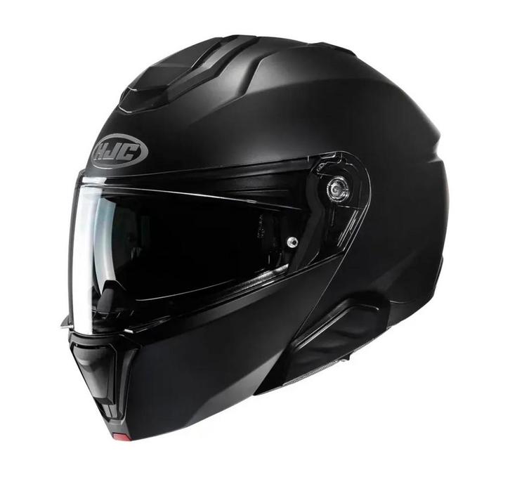 Mat Zwart Systeemhelm - Zo Goed Als Nieuw!, Motoren, Kleding | Motorhelmen, Dames, Heren, Systeemhelm, S, HJC, Tweedehands, Ophalen