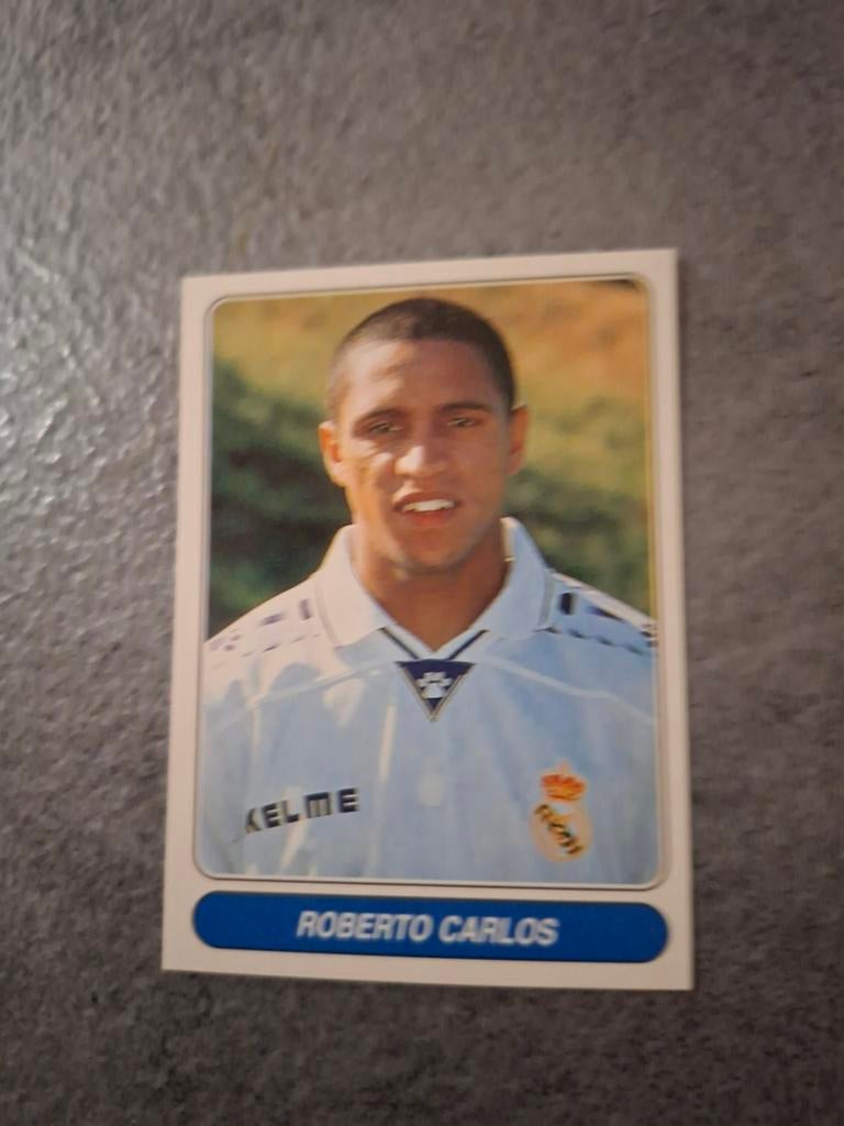 Panini European Football Stars. Roberto Carlos Real Madrid., Verzenden, Zo goed als nieuw, Sticker