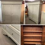 Brocante Biedermeier buffetkast / kast / kledingkast, Huis en Inrichting, Ophalen, Studio Larilo, Studiolarilo@gmail.com, Zo goed als nieuw