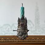 Oude kerstboom kaarsenknijper kasteel, Ophalen of Verzenden