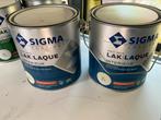 Sigma 9010  zijdeglans (waterbasis) 2,5 l. 49 eur0 per stuk, Doe-het-zelf en Verbouw, Verf, Beits en Lak, Ophalen of Verzenden